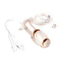 Sonda vaginal con dos electrodos y globo: ideal para la reeducación perineal mediante electroestimulación o biofeedback EMG o manométrico